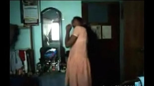 A young Telugu lady demands a combined unite membrane from the device